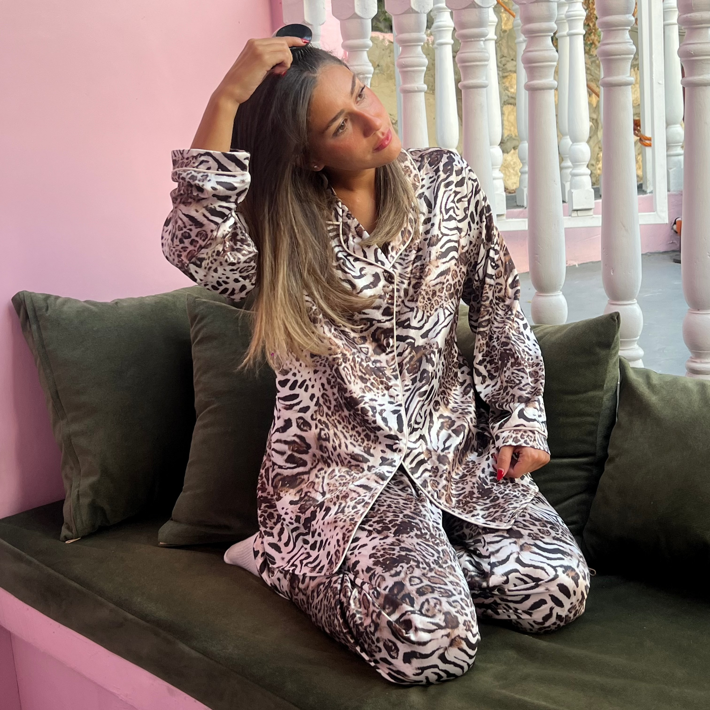 The Zebra PJ long sleeve